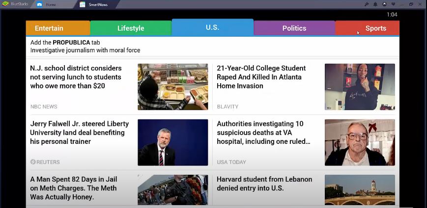 SmartNews for Windows 10