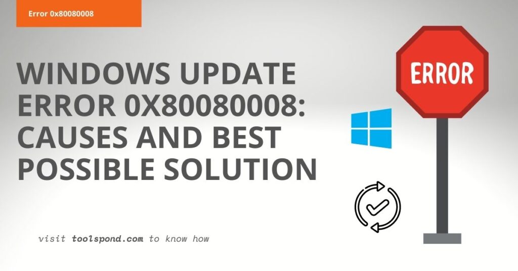 Windows Update Error 0x80080008