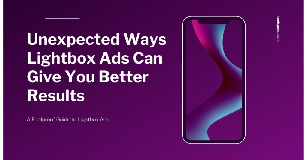Lightbox ads
