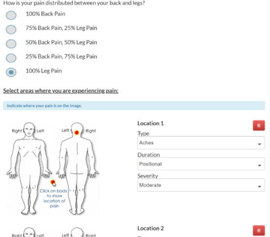 simple interact intake form