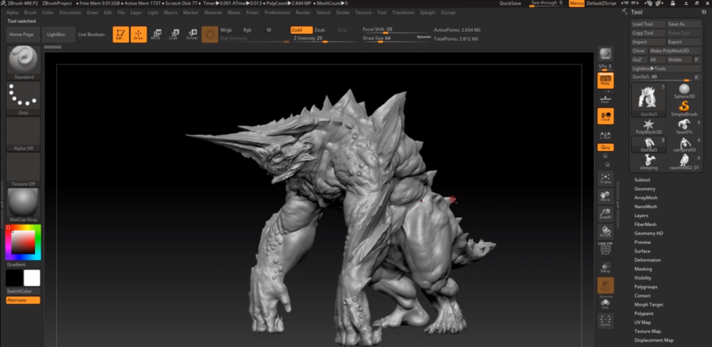 alternative zbrush