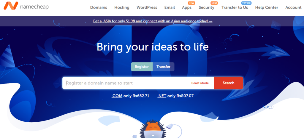 why use Namecheap for domains?