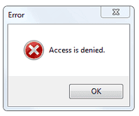 Daemon tools access denied panel