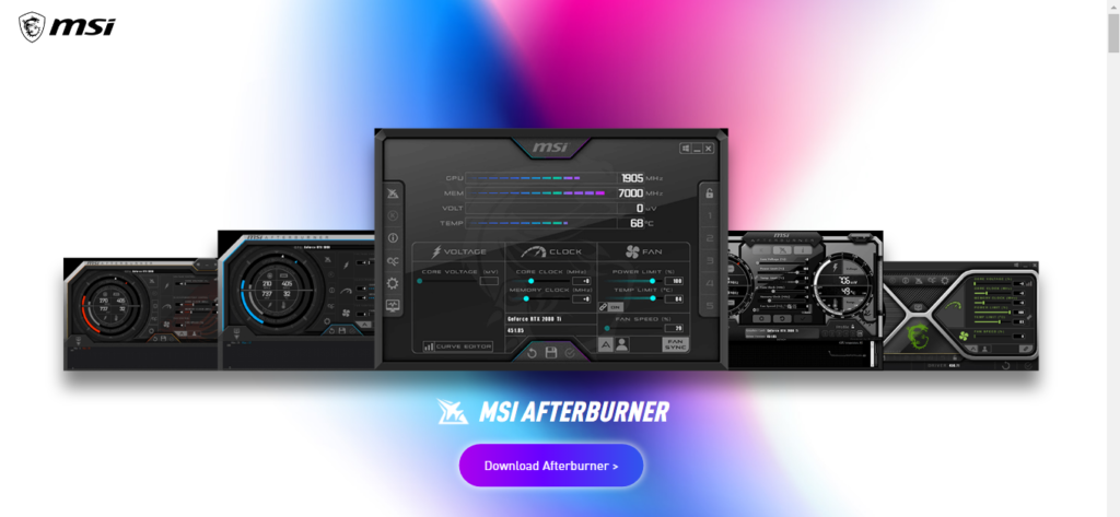 Download MSI Afterburner