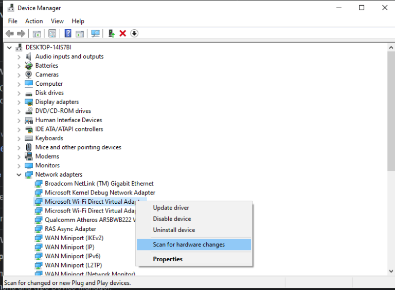 Top 3 Ways to Rectify Microsoft Wifi Direct Virtual Adapter Error ...