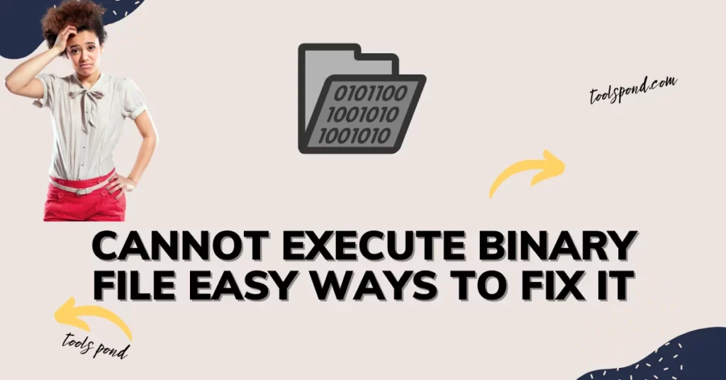 cannot execute binary file