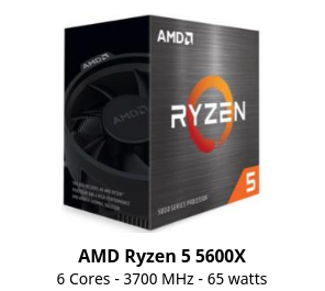 AMD 5600x.