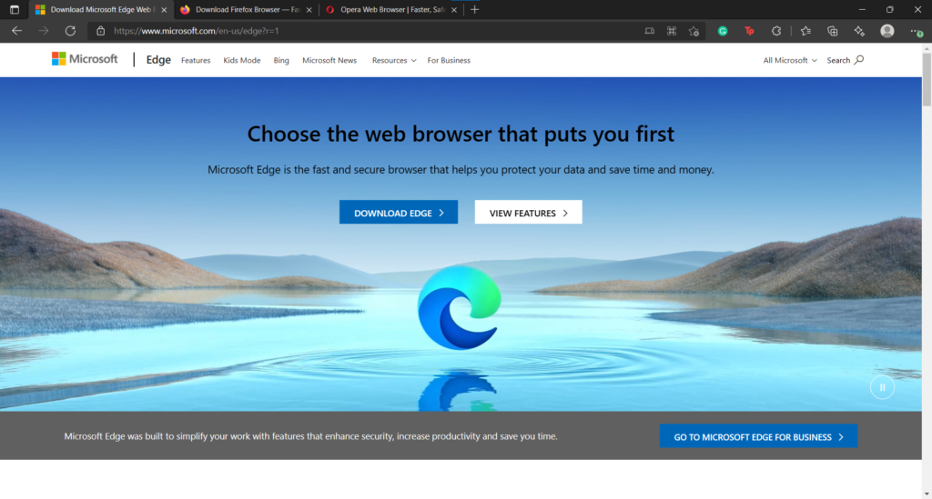 Microsoft Edge : Web Browser