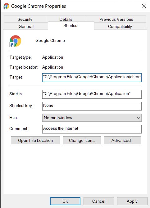 Fixing Port Issue on Chrome