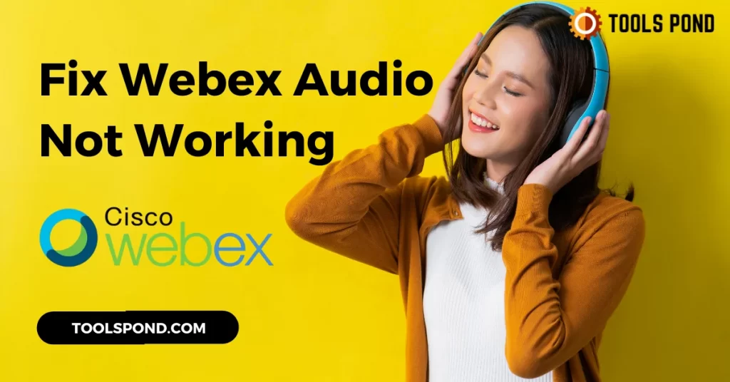 webex audio not working