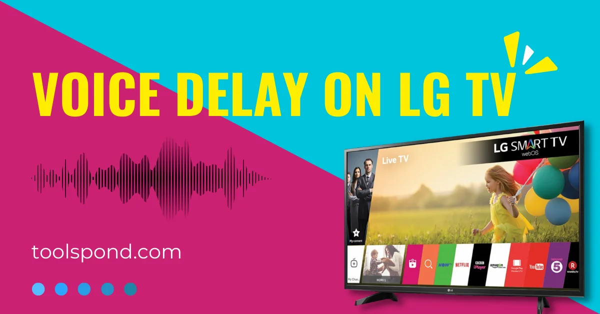 voice delay on lg tv
