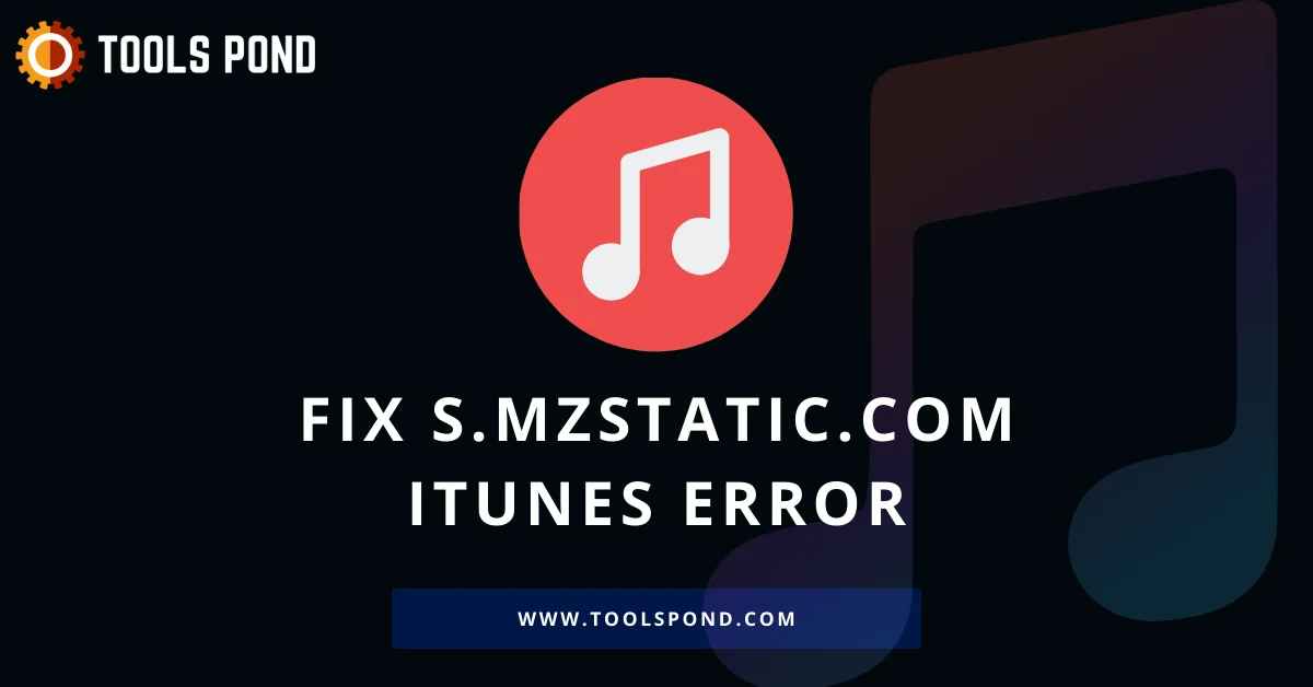 Fixed s.mzstatic.com iTunes Error