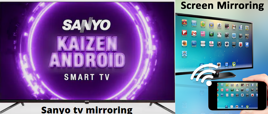 What do you mean by Sanyo tv mirroring or screen mirroring?