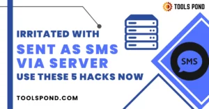Getting Irritant Message “sent as SMS via server”?  Use these 5 Smart Tips