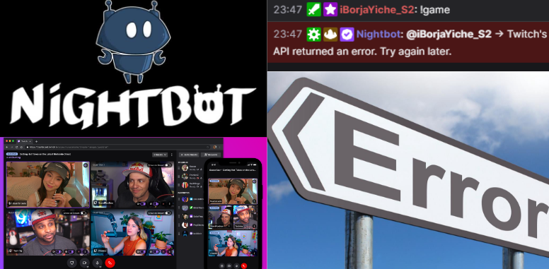 Fix nightbot twitch API error 