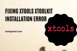 Fixing Xtools XToolkit Installation Error